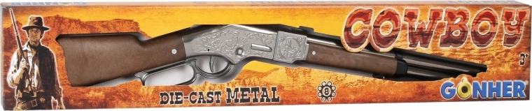 kaubojska metalna puška na 8 metaka Gonher