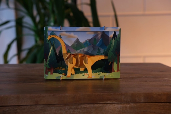EscapeWelt 3D drvene puzzle Brontosaurus