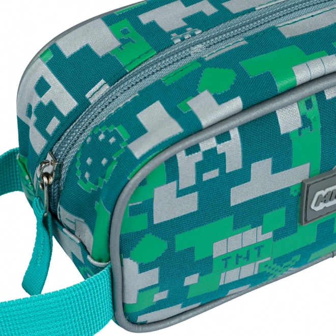MINECRAFT pernica Silver Creeper
