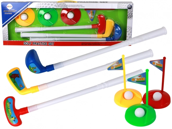Mini plastični golf set za djecu ks12