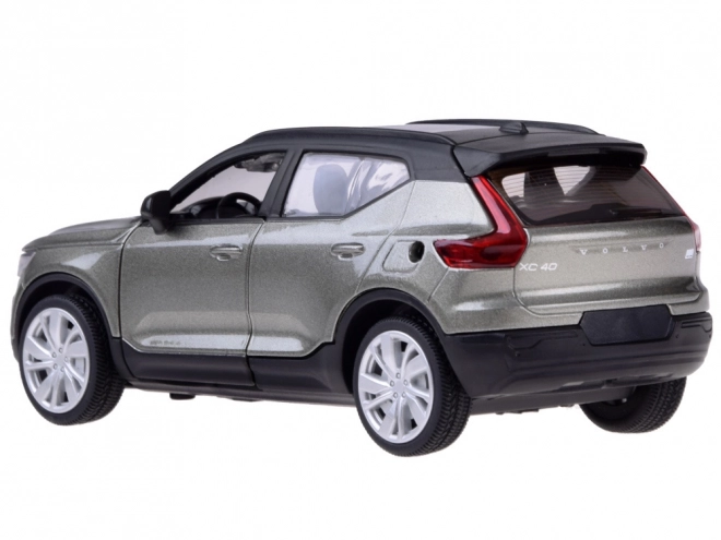 Metalni model auta električni crossover Volvo XC40