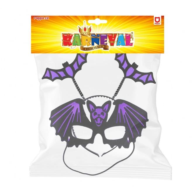 Traka za glavu s maskom Šišmiš za Halloween