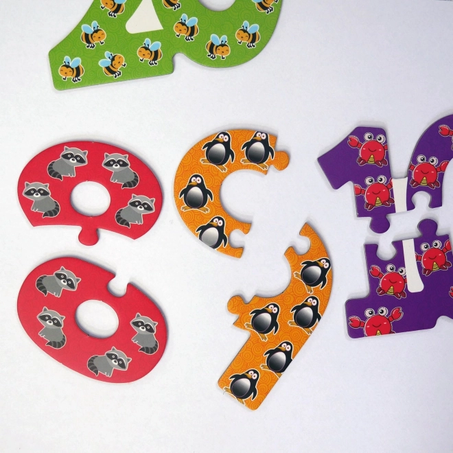 Puzzle za najmlađe - brojevi