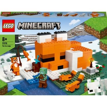 LEGO Minecraft 21178 Lisčji dom