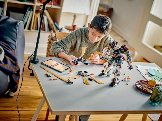 Lego Ninjago: Tytanov zmaj mech Colea