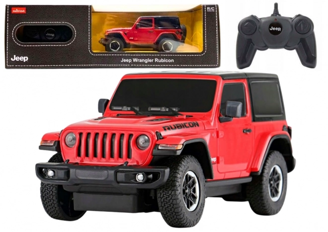 Daljinski upravljani auto Jeep Wrangler Rubicon crveni