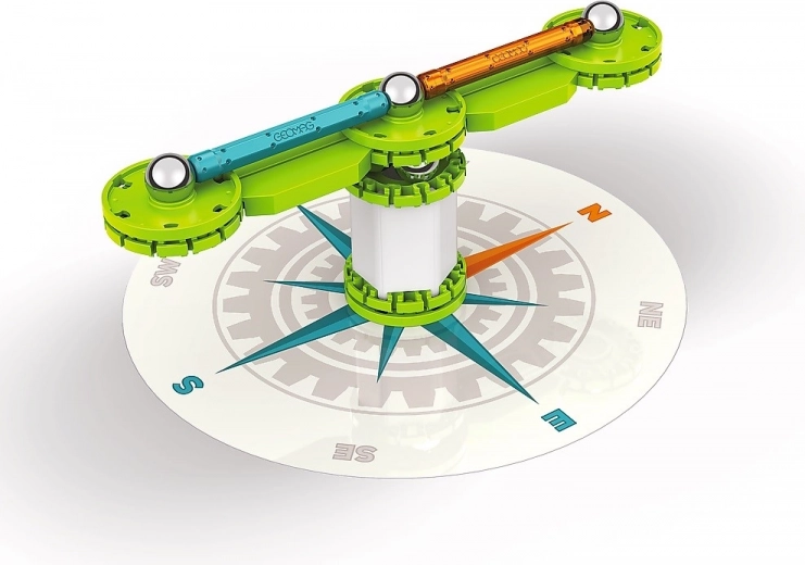 Sastavite funkcionalni kompas s glatkom rotacijom