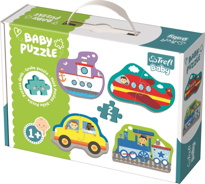 Baby puzzle prijevoz 4x2 dijela
