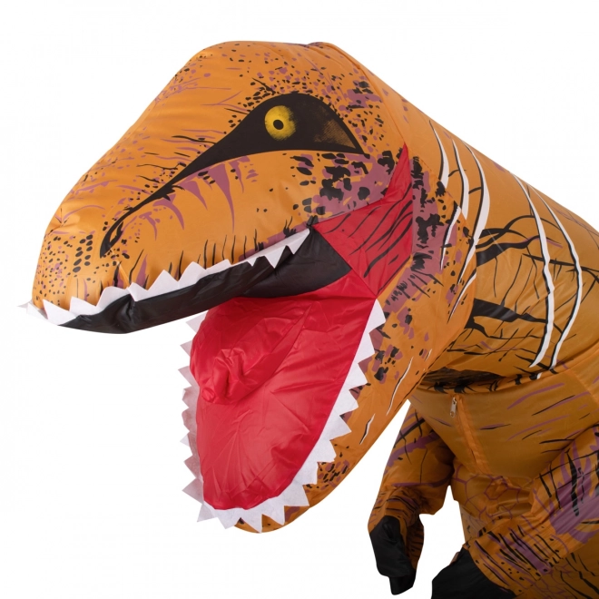 Kostim na napuhavanje dinosaurus T-REX smeđi