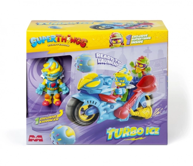 Superthings s turbo motocikl turbo ledeni