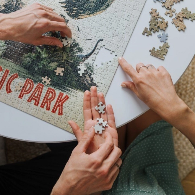 TREFL Puzzle Premium Plus Jurassic Park: Filmski plakat 1000 komada