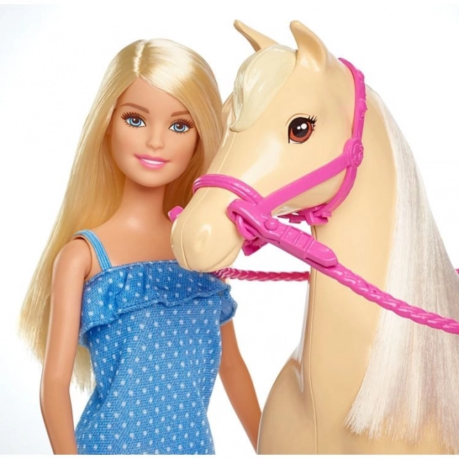 Barbie jahaći set s konjem