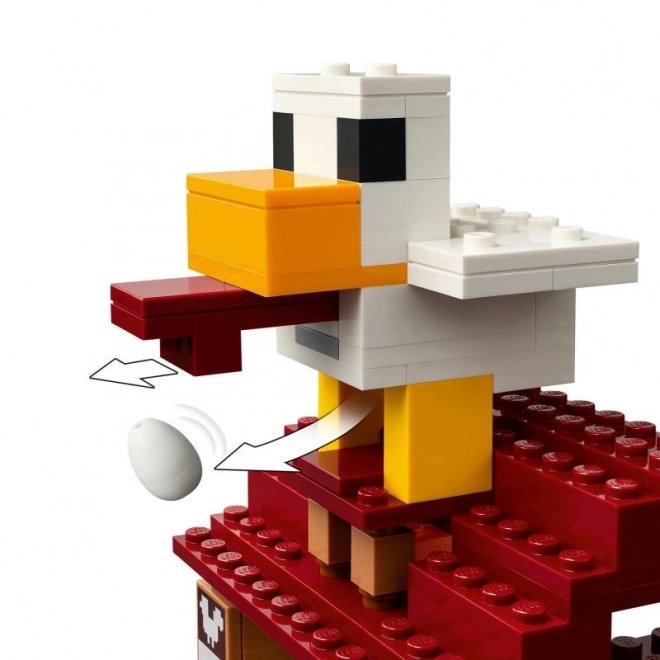 LEGO Minecraft 21273 Napad Balonskog Ghasta na selo