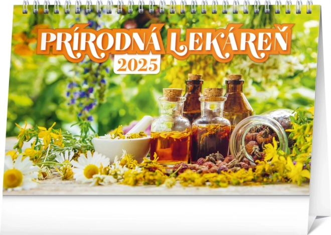 NOTIQUE Stolni kalendar Prirodna ljekarna 2025, 23,1 x 14,5 cm