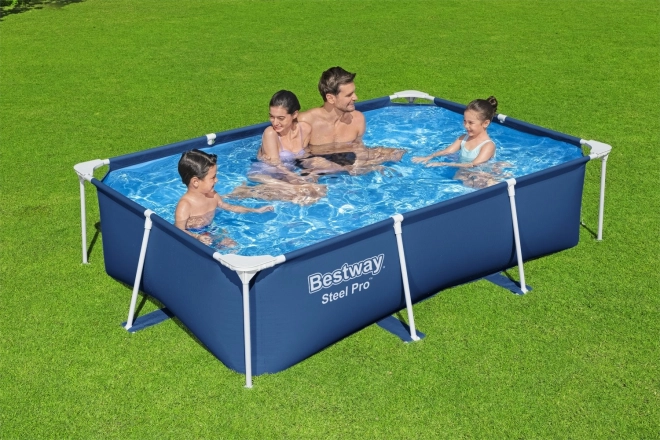 DeluxeJr Čelični Pro Stalak Bazen 259x170x61 BESTWAY za vrt