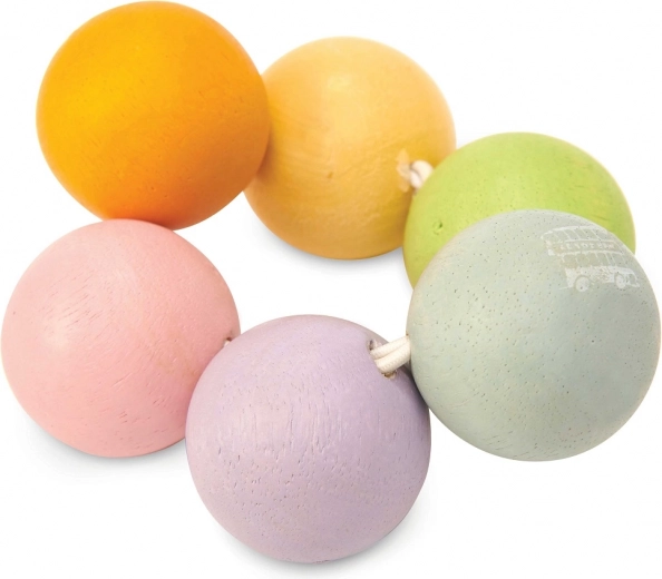 Šest glatkih perlica za nježnu masažu desni