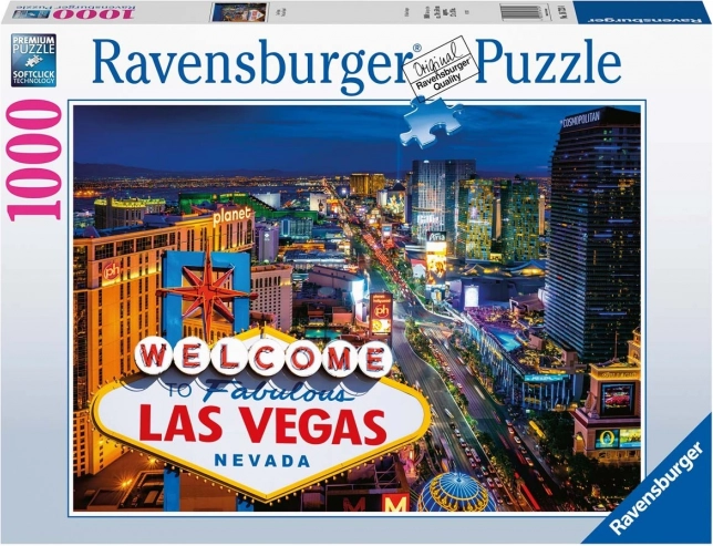 Puzzle Las Vegas 1000 kom Ravensburger