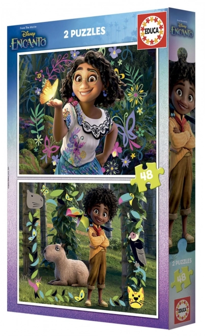 Puzzle Encanto 2x48 dijelova