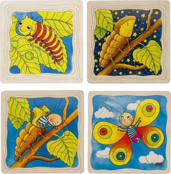 Gusjenica slojevitih puzzli