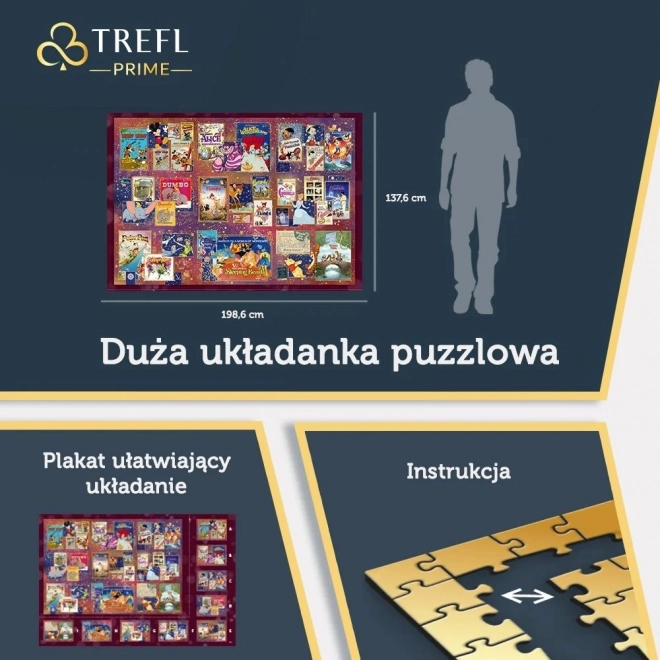 Puzzle 13500 dijelova Zlatno doba Disney