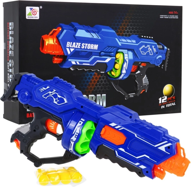 Blaster BLAZE STORM za tinejdžere 14+ s pjenastim kuglicama i dodatnom ručkom