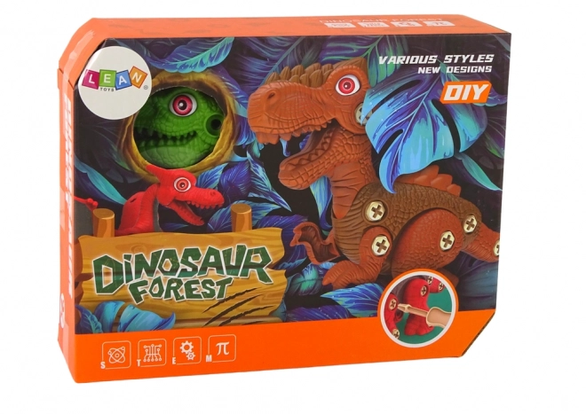 Dinosaurus rastavljivi DIY zeleni