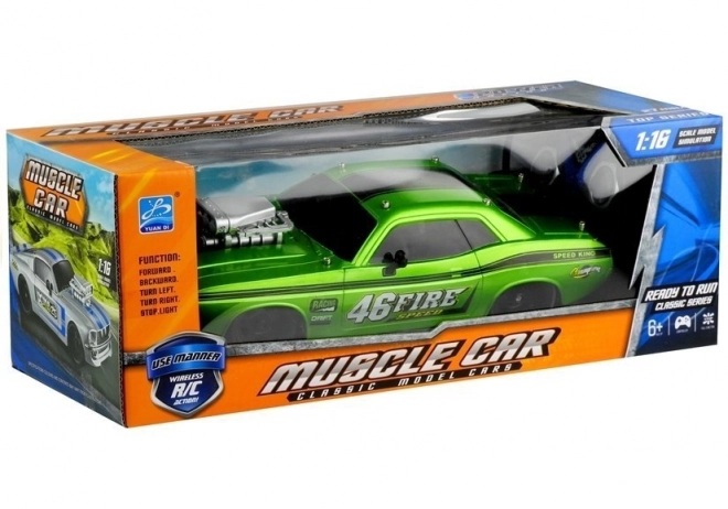 Zeleni daljinski kontrolirani auto 1:16 R/C