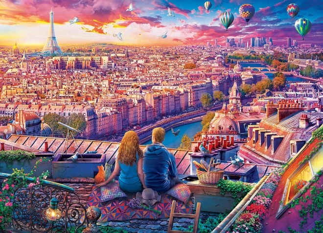 Eurographics puzzle Krovovi Pariza 1000 dijelova