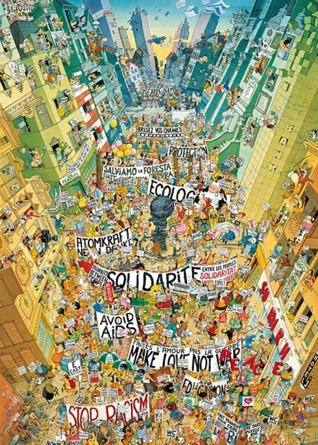 Heye Puzzle Protest! 2000 dijelova