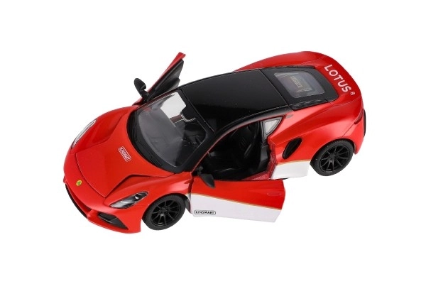 Auto Kinsmart Lotus Emira 1:38 metal/plast 12,5cm 3 boje na povlačenje unatrag 12 kom u kutiji