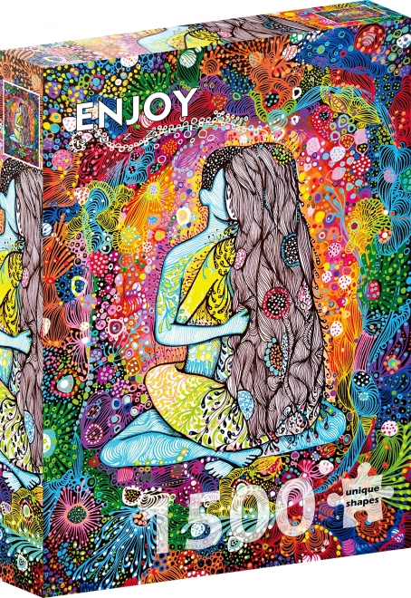 Uživajte u Puzzle Kozmička ljubav 1500 komada