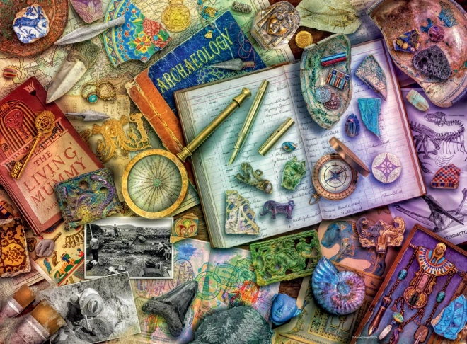 Ravensburger Puzzle Arheološki stol, 500 dijelova