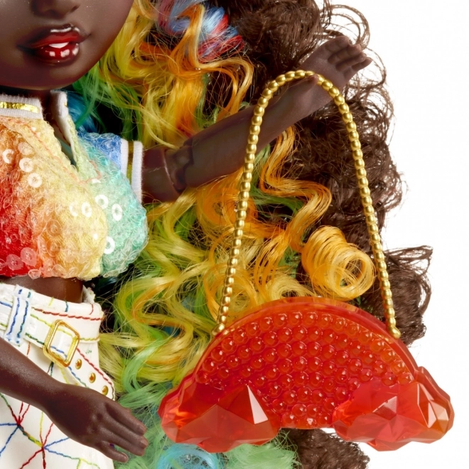 Rainbow High Creative Crystals lutka Iris Bow
