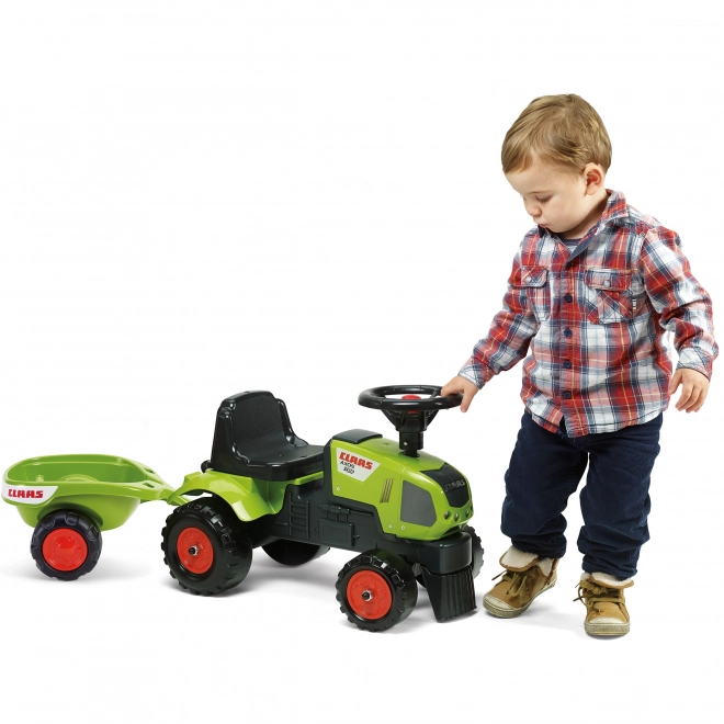 Guralica - traktor Claas s volanom i prikolicom
