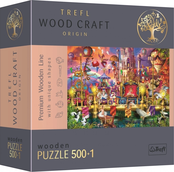 Drvene puzzle Čarobni svijet 501 komadić