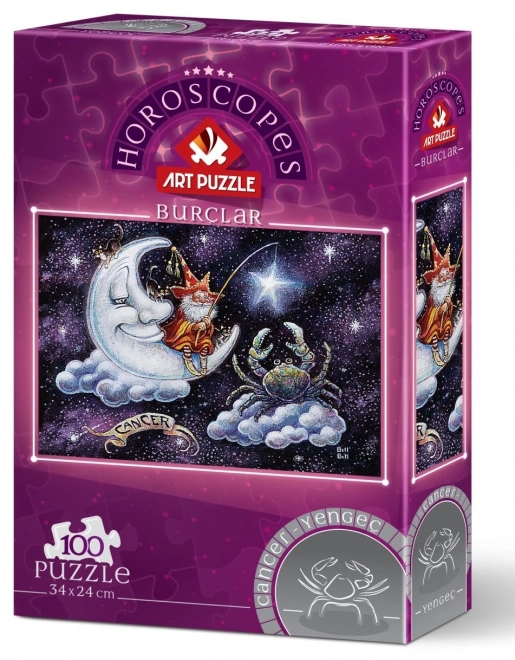 Puzzle Horoskopski znak Rak 100 dijelova
