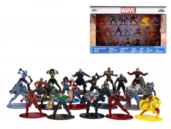 Marvel Metalne kolekcionarske nano figure 20 kom
