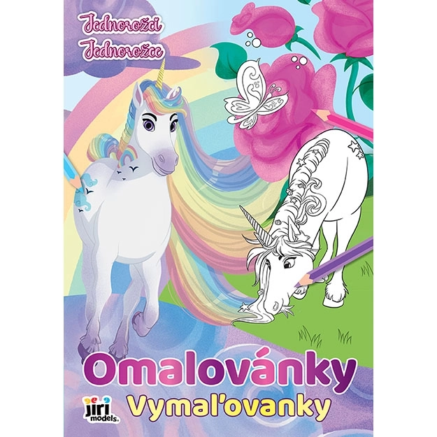Bojanka A4 Jednorozi