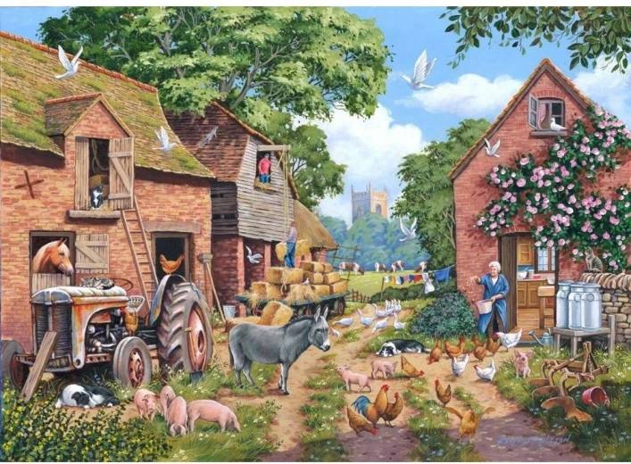 House of Puzzles Puzzle Fokus na farmu 1000 dijelova