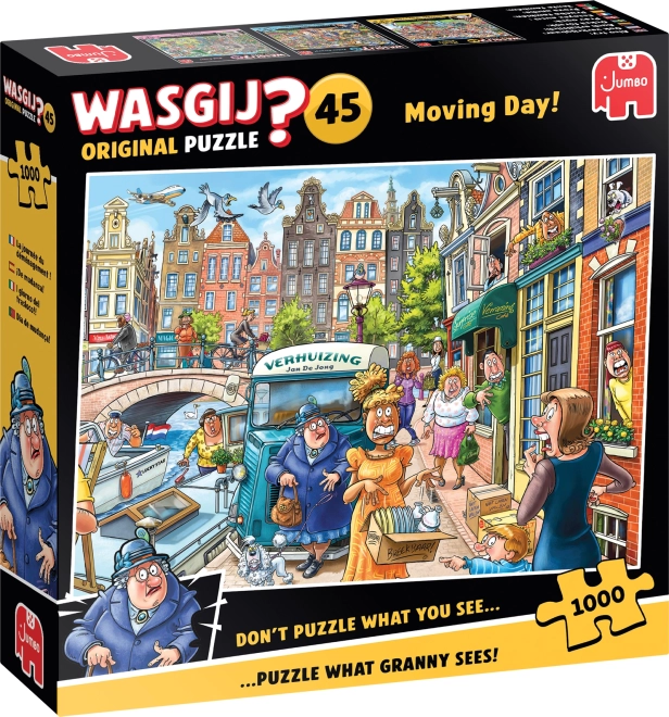Jumbo puzzle Wasgij 45: Selidba 1000 dijelova