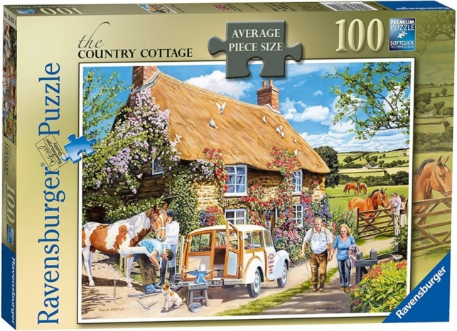 Puzzle seoska kuća 100 dijelova RAVENSBURGER