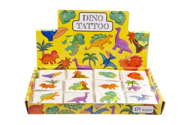 Tetovaže Dinosauri 12 komada