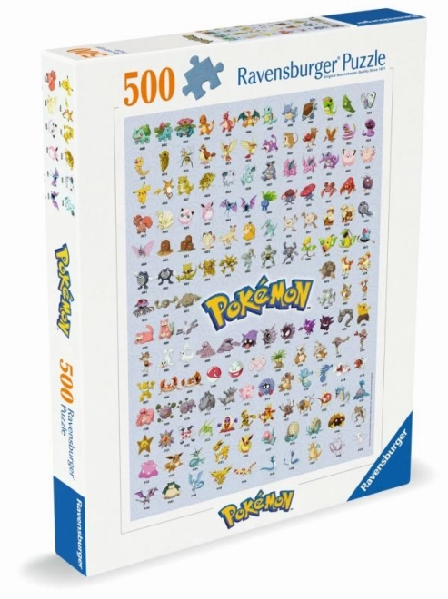 Puzzle prvih 151 Pokémona 500 komada