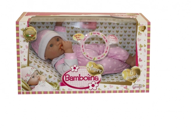 Beba Bambolina sa zvukovima i dodacima 36 cm