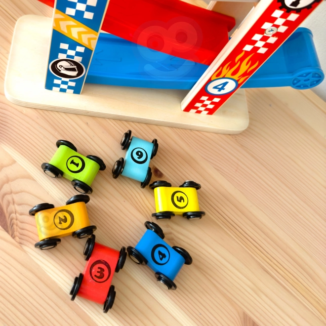 Tooky Toy Šarena staza za autiće