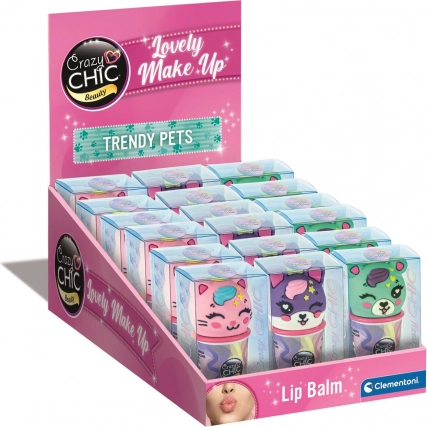 Balzam za usne Crazy Chic u obliku sladoleda i muffina CLEMENTONI