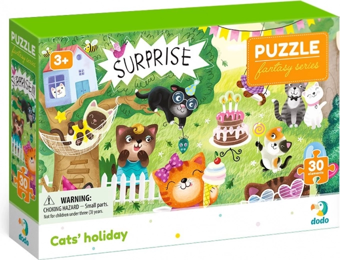 DODO Puzzle Fantasy: Mačji odmor 30 dijelova