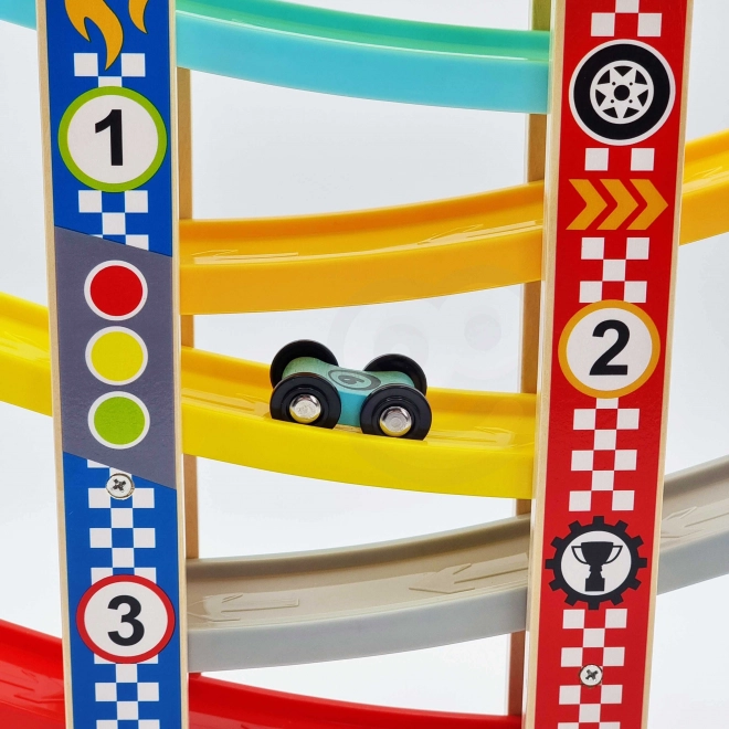 Tooky Toy Šarena staza za autiće