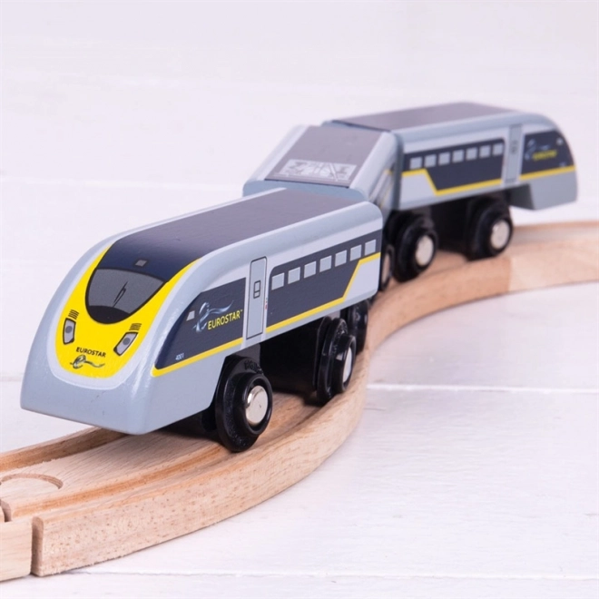 Brzi vlak Eurostar E320 s tračnicama