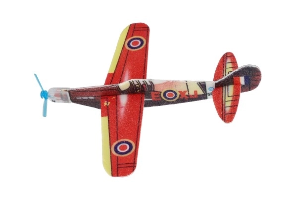 Pjenasti bacajući avion 18 cm mix